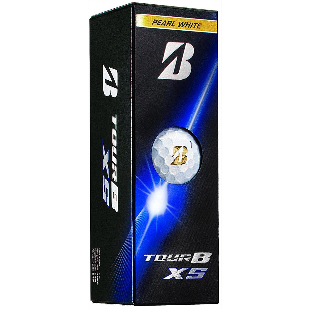 ブリヂストンゴルフ（BRIDGESTONE GOLF）（メンズ）ゴルフボール 26 ツアーB XS パールホワイト S6GXJ  2026年モデル ダース(12個入り)