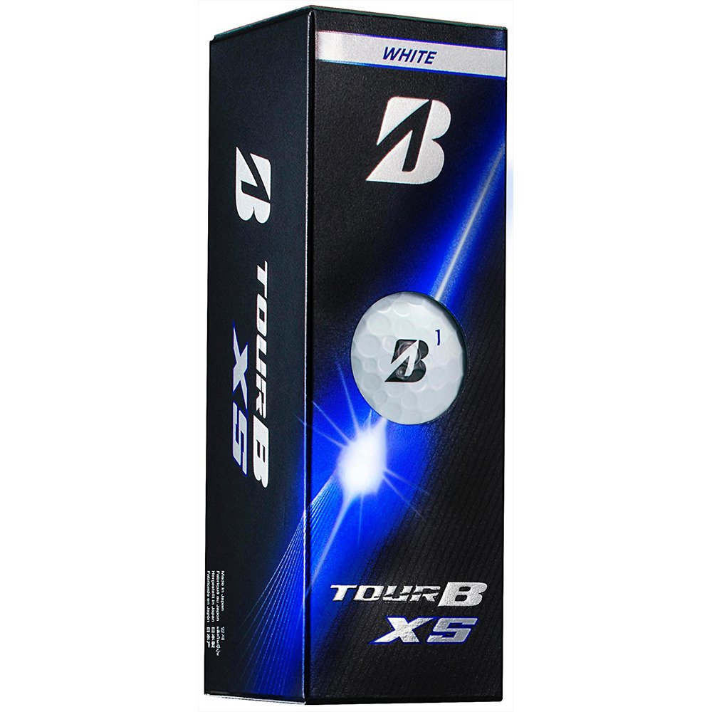 ブリヂストンゴルフ（BRIDGESTONE GOLF）（メンズ）ゴルフボール 26 ツアーB XS ホワイト S6WXJ 2026年モデル ダース(12個入り)