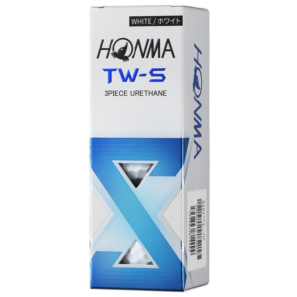 本間ゴルフ（HONMA）（メンズ）ゴルフボール TW-S 2024 BTQ2403 WH