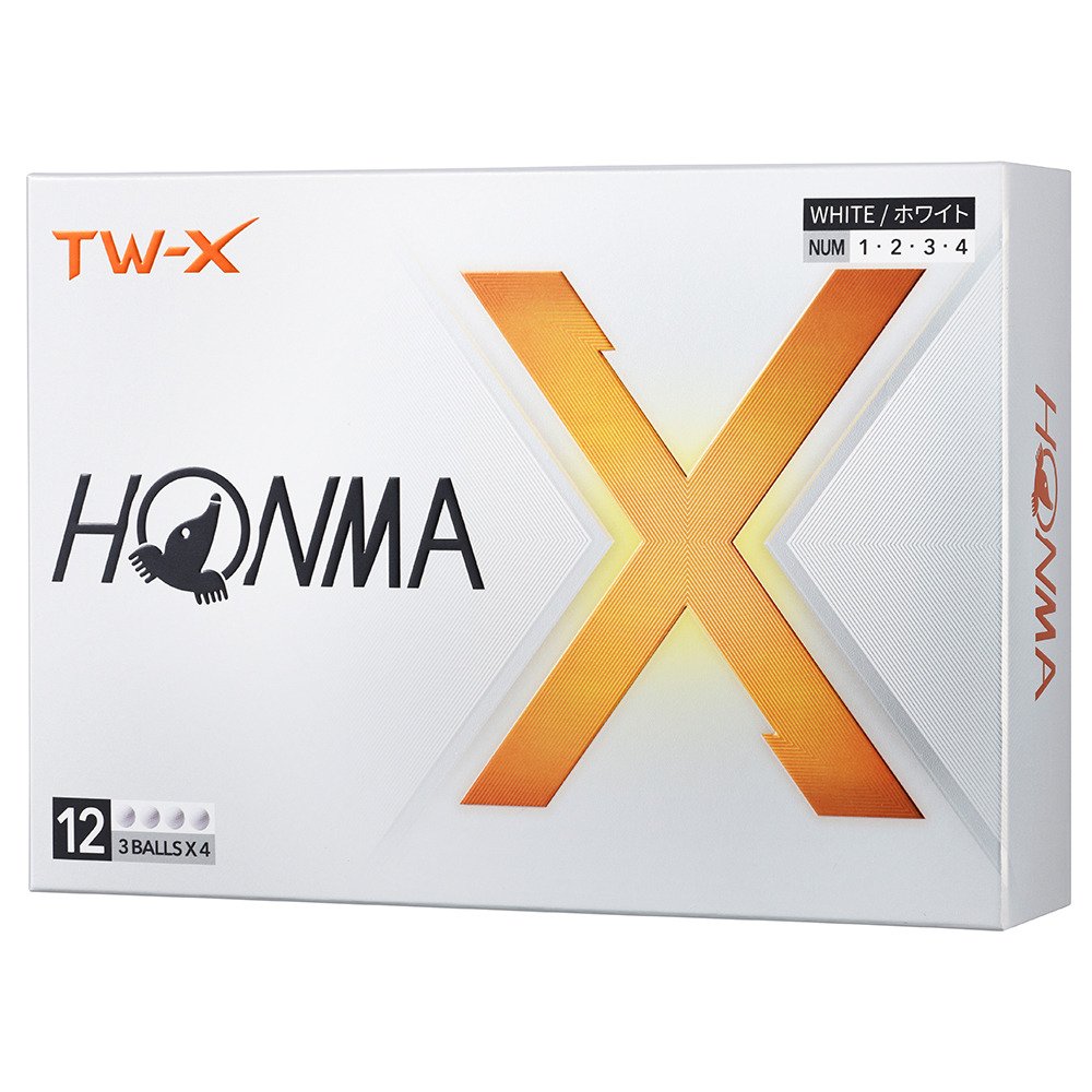 【5ダースセット】ゴルフボール TW-X 2024 BTQ2402 WH ダース(60個入り) 2