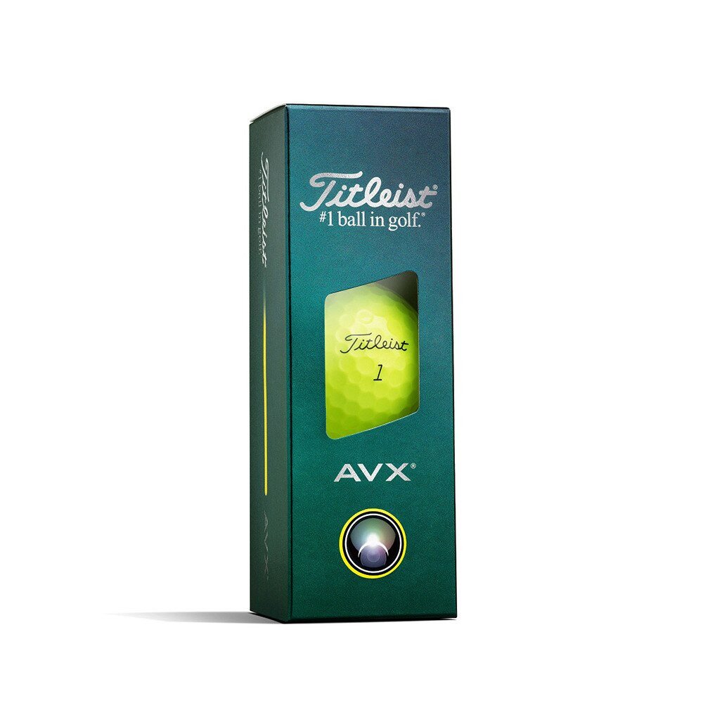 タイトリスト（TITLEIST）（メンズ）ゴルフボール AVX YELLOW 3P T9115S-3PJ ダース（12個入り）