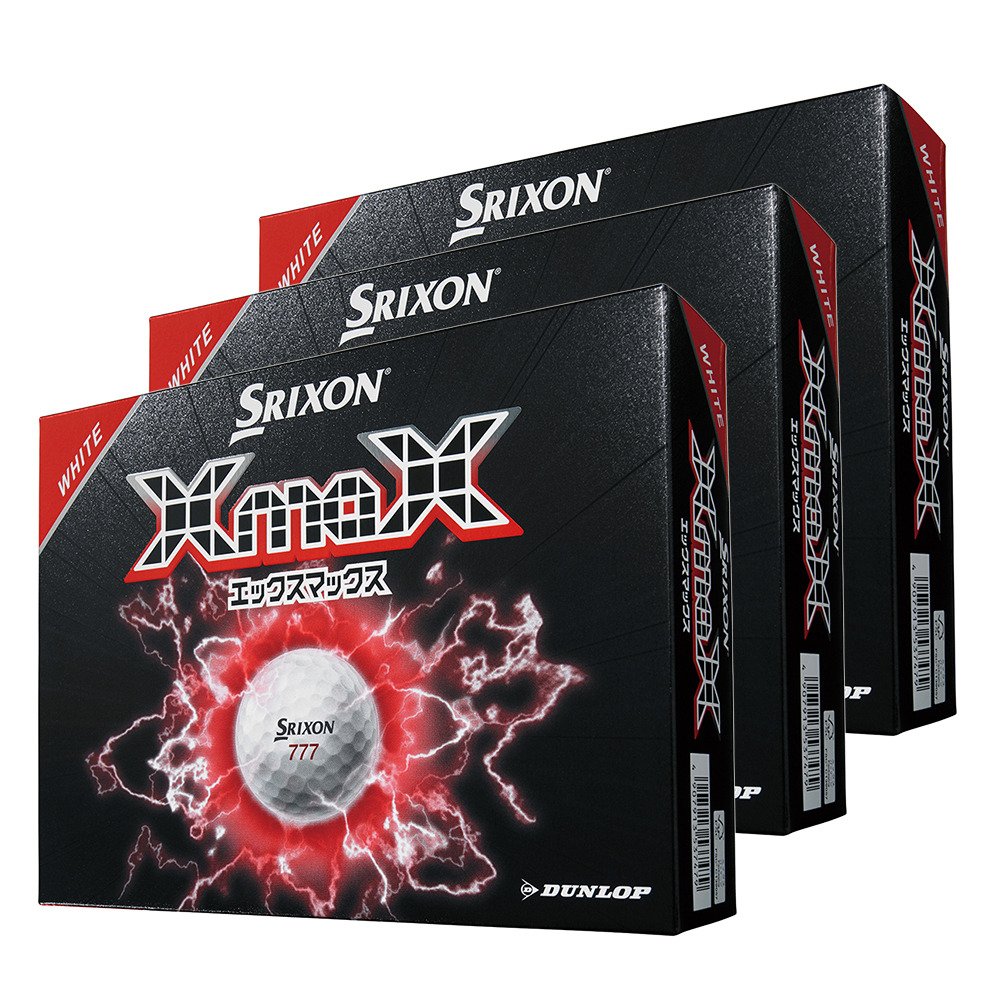 スリクソン（SRIXON）（メンズ）【3ダースセット】XmaX ゴルフボール