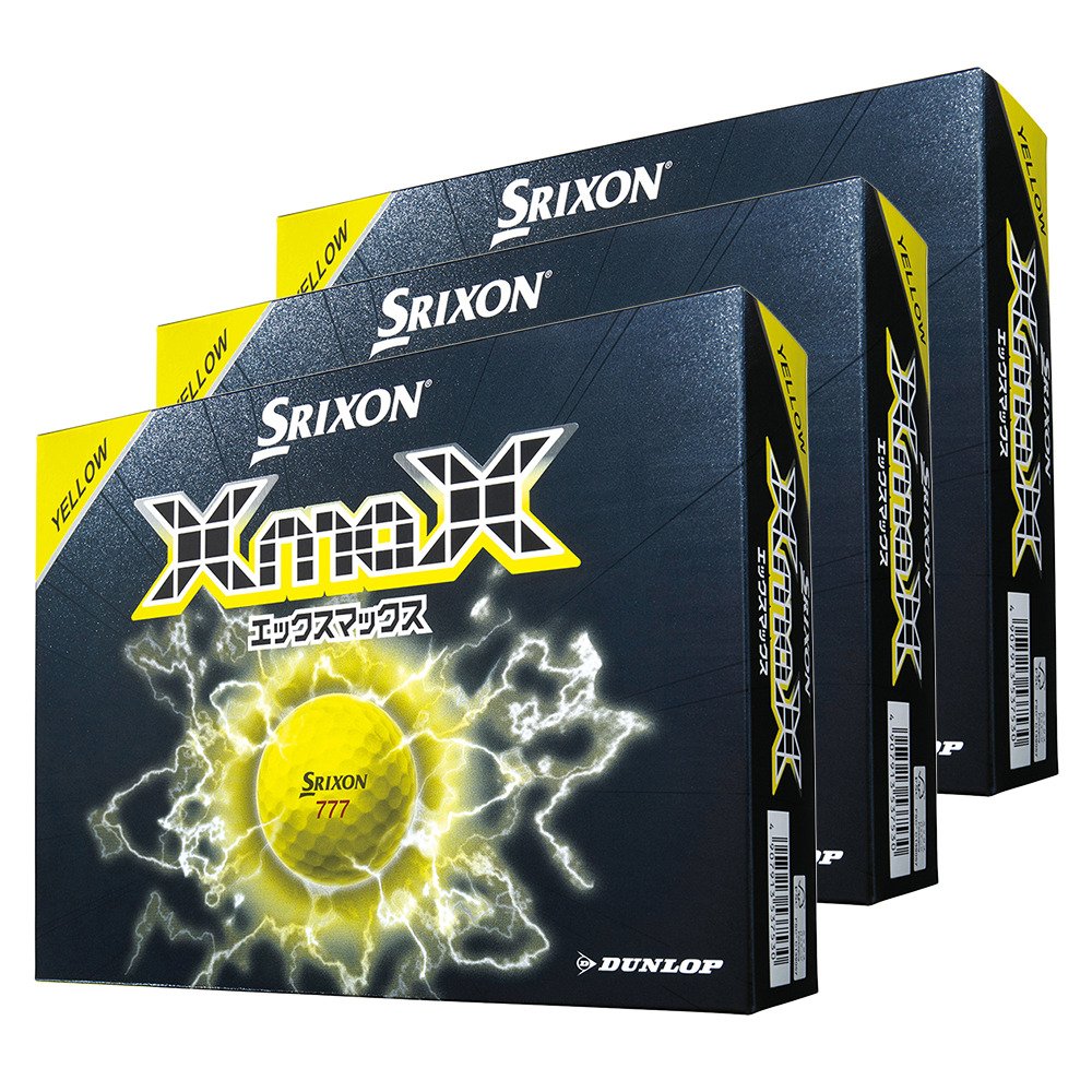 スリクソン（SRIXON）（メンズ）【3ダースセット】XmaX ゴルフボール