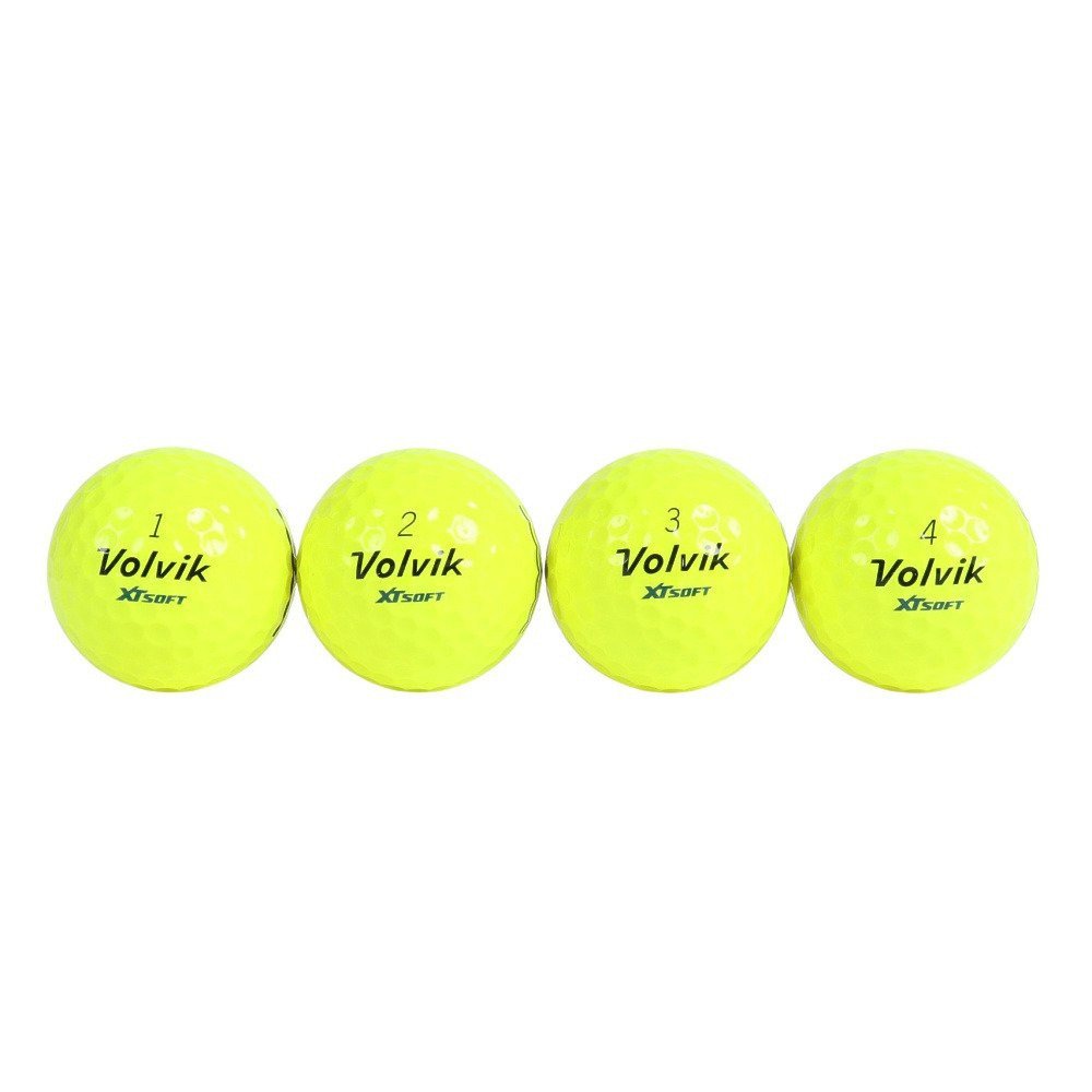 ボルビック（Volvik）（メンズ）ゴルフボール XT SOFT 23 YEL 1ダース