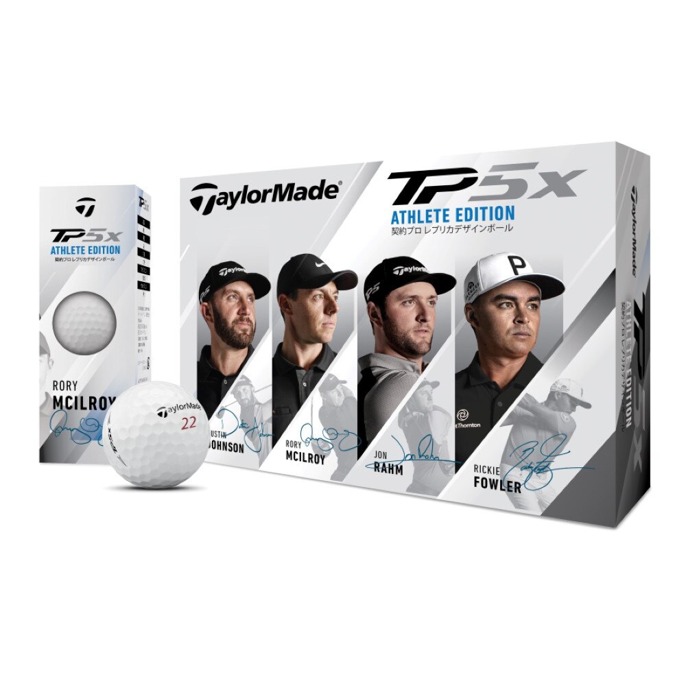 Tp5x Tp5x アスリートエディション ボール 1ダース 12個 tp5x Athlete Dz テーラーメイド ヴィクトリアゴルフ