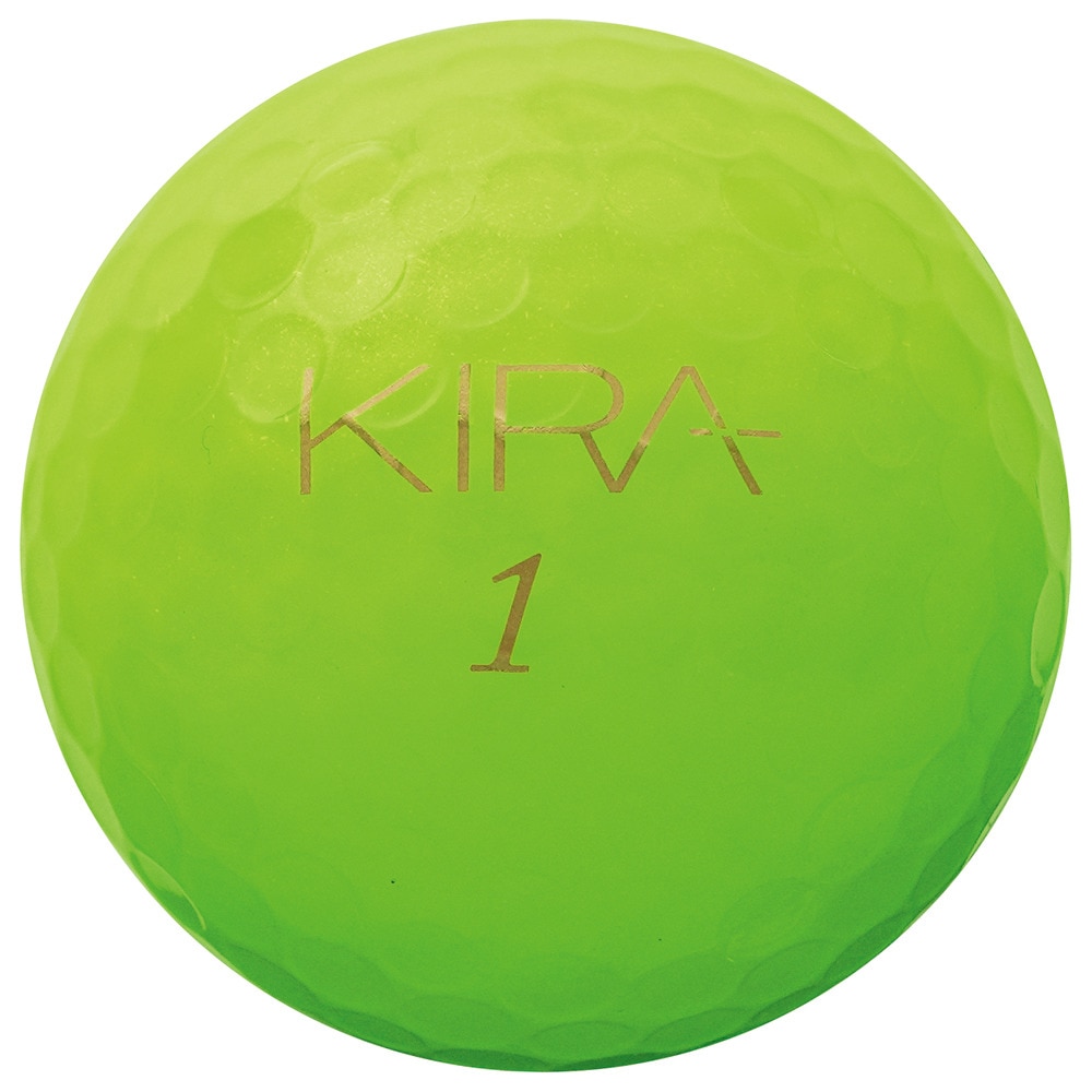 キャスコ（KASCO）（メンズ、レディース）ゴルフボール KIRA DIAMOND グリーン ダース(12個入り)