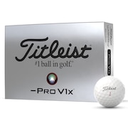 タイトリスト（TITLEIST）（メンズ）ゴルフボール 24 PRO V1X LEFT DASH T204L6S-J ダース(12個入り)