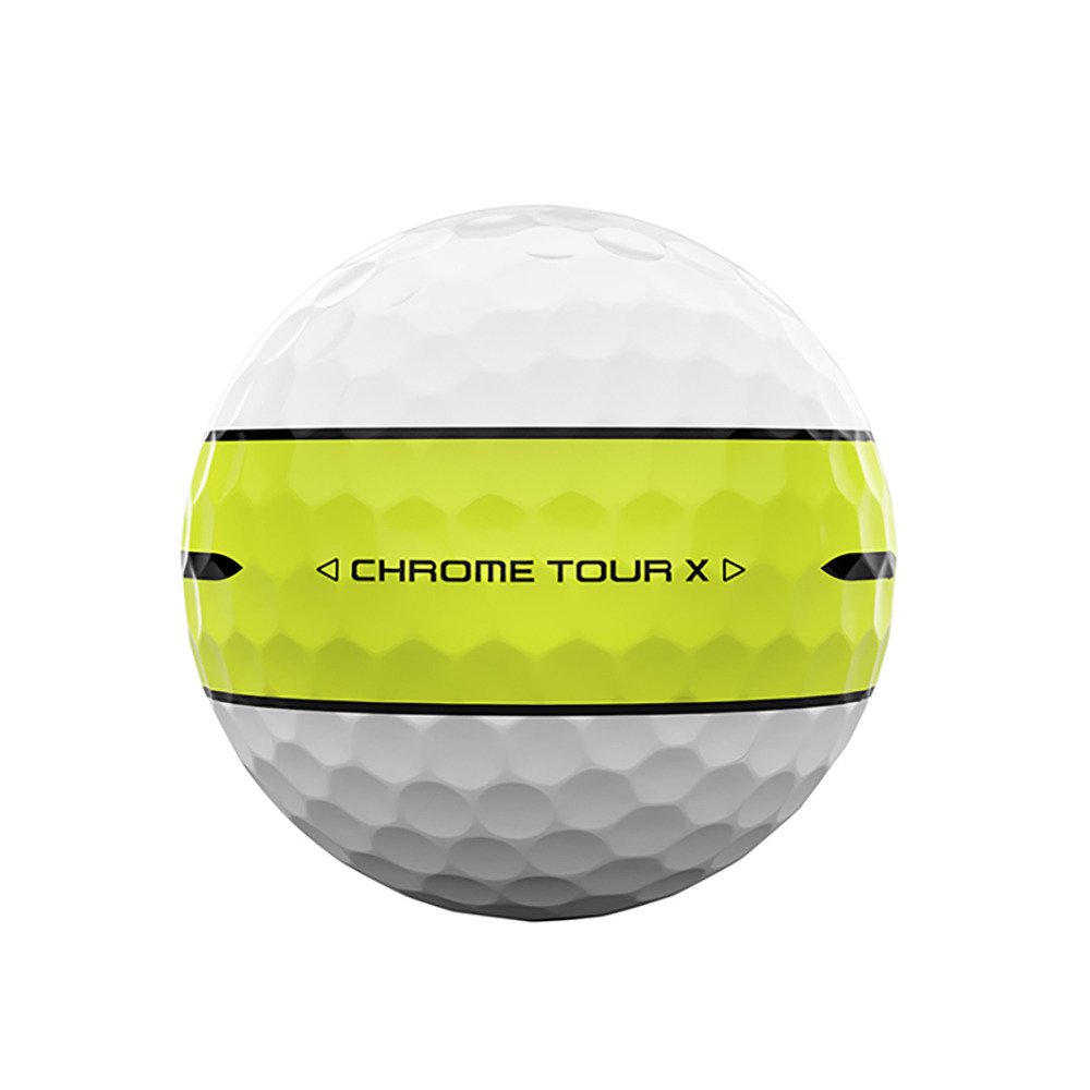 ゴルフボール CHRM TOUR X 24 360 YLW STRP 3B ダース(12個入り) 3