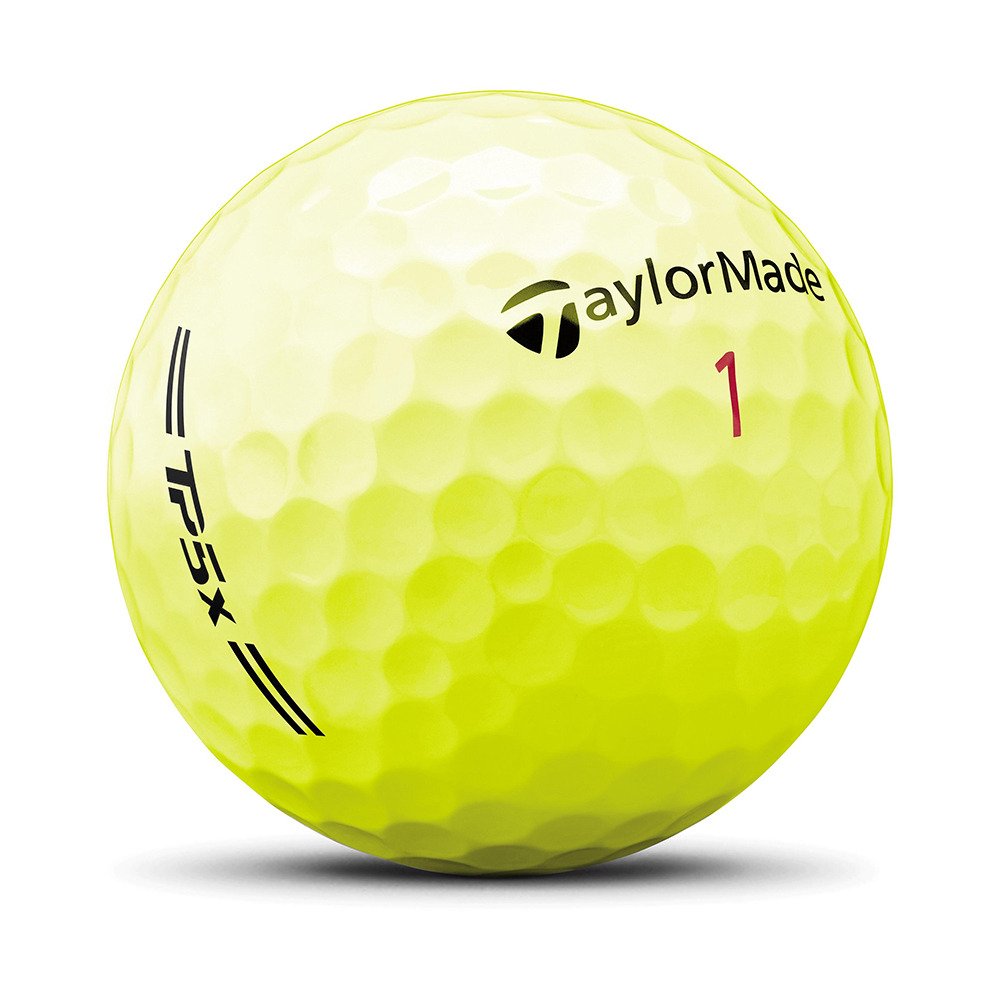 テーラーメイド（TAYLORMADE）（メンズ）ゴルフボール TP5X イエロー 26 2026年モデル ダース(12個入り)