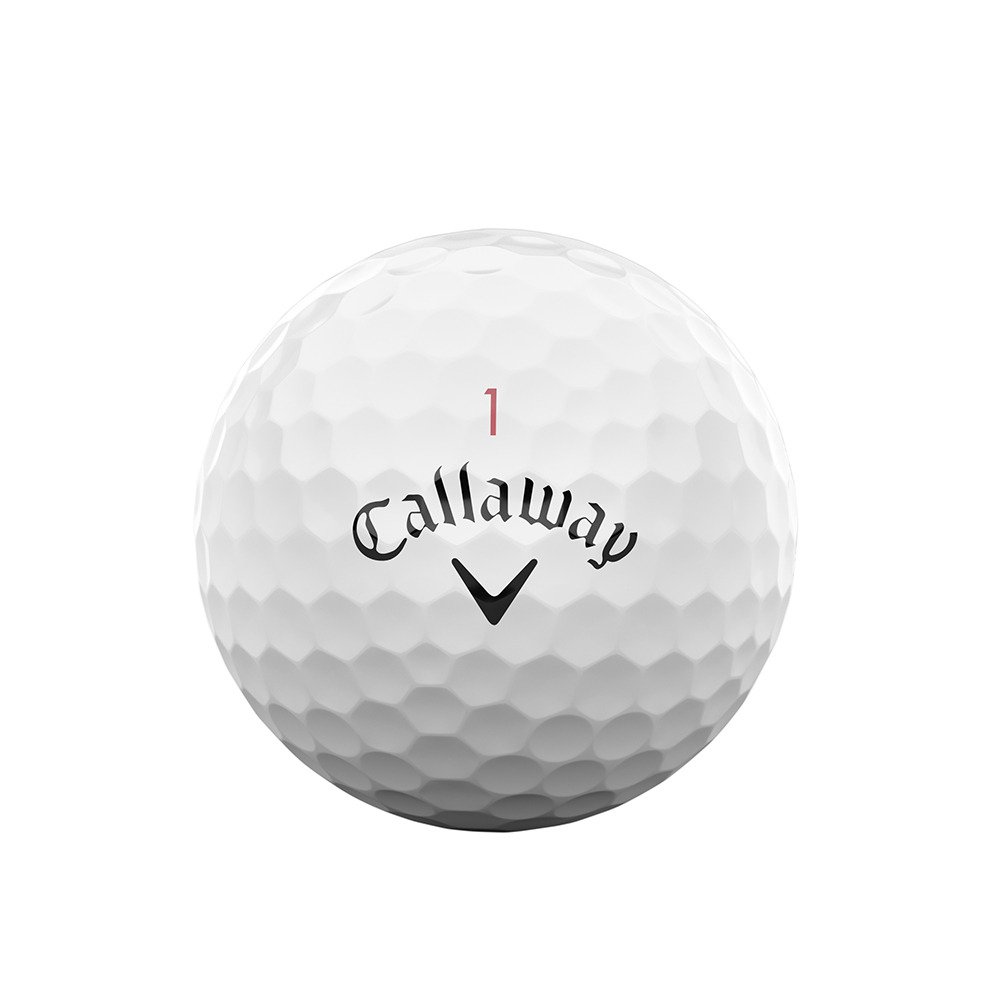 キャロウェイ（CALLAWAY）（メンズ）ゴルフボール クロムツアー 26 ホワイト3B 2026年モデル ダース(12個入り)