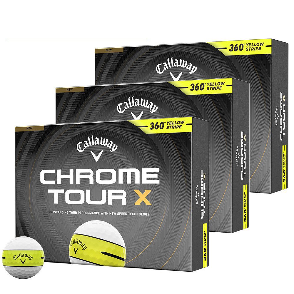 26年モデル　CALLAWAY　CHROMETOUR X 新品正規品　3ダース キャロウェイ（CALLAWAY）（メンズ）【3ダースセット】ゴルフボール