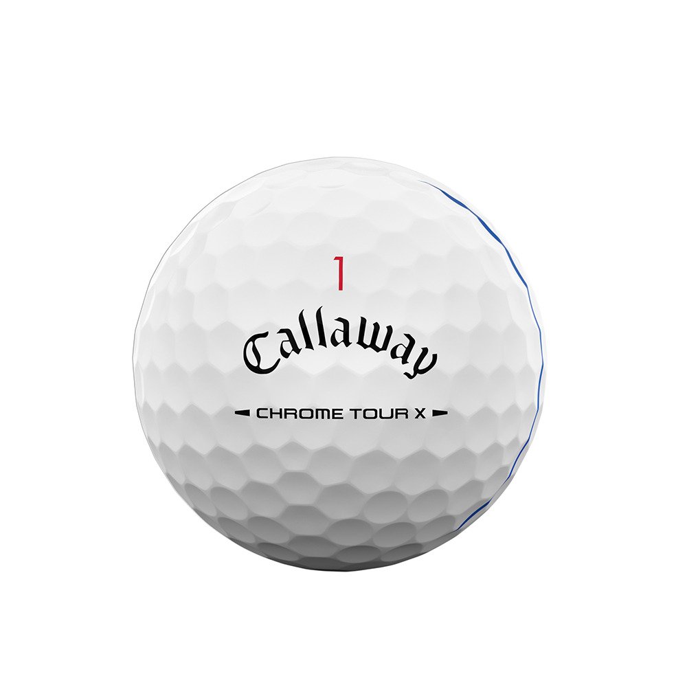 キャロウェイ（CALLAWAY）（メンズ）ゴルフボール クロムツアー X 26 ホワイト トリプルトラック3B 2026年モデル ダース(12個入り)