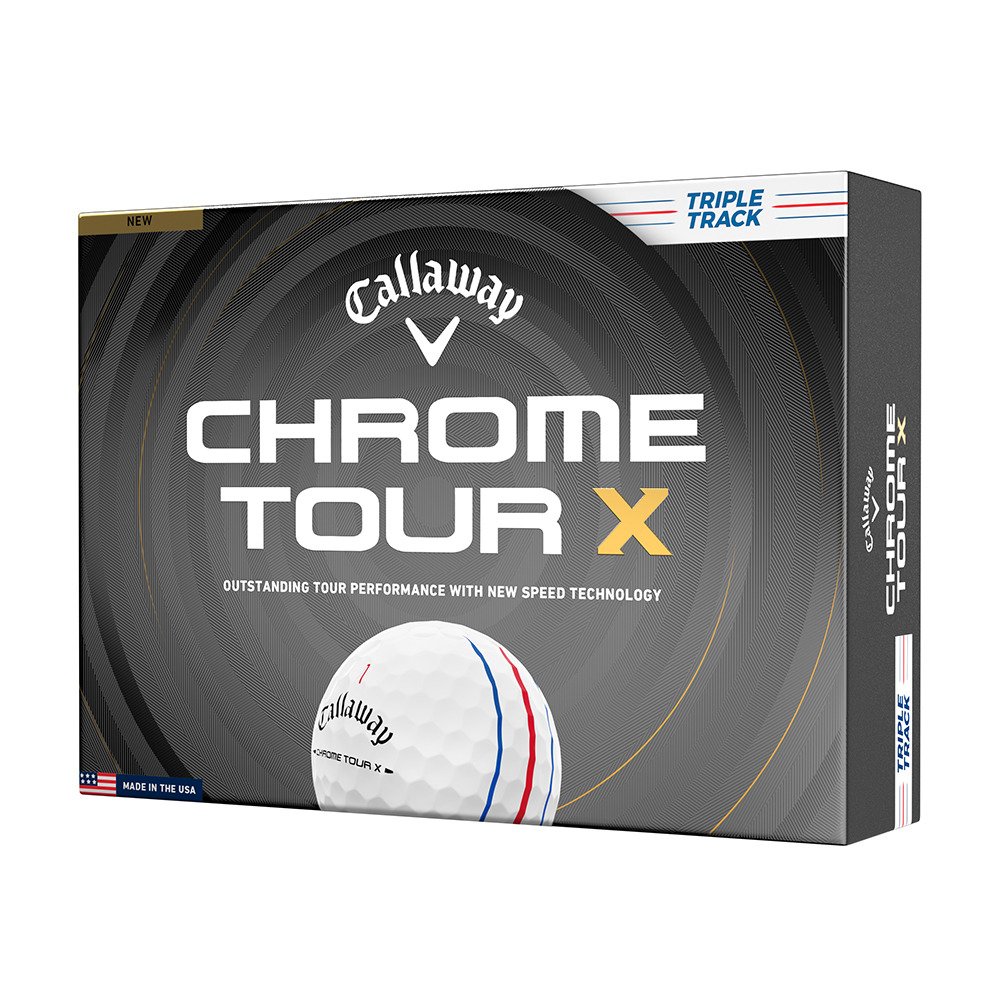 キャロウェイ（CALLAWAY）（メンズ）【3ダースセット】ゴルフボール クロムツアー X 26 ホワイト トリプルトラック 3B 2026年モデル 3ダース(36個入り)