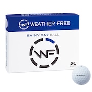 キャスコ（KASCO）（メンズ、レディース）ゴルフボール ウェザーフリー雨の日用ボール ダース(12個入り)