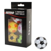 ナイトロ（NITRO）（メンズ、レディース、キッズ）ゴルフボール Spオレンジts Soccer NI59NA03 