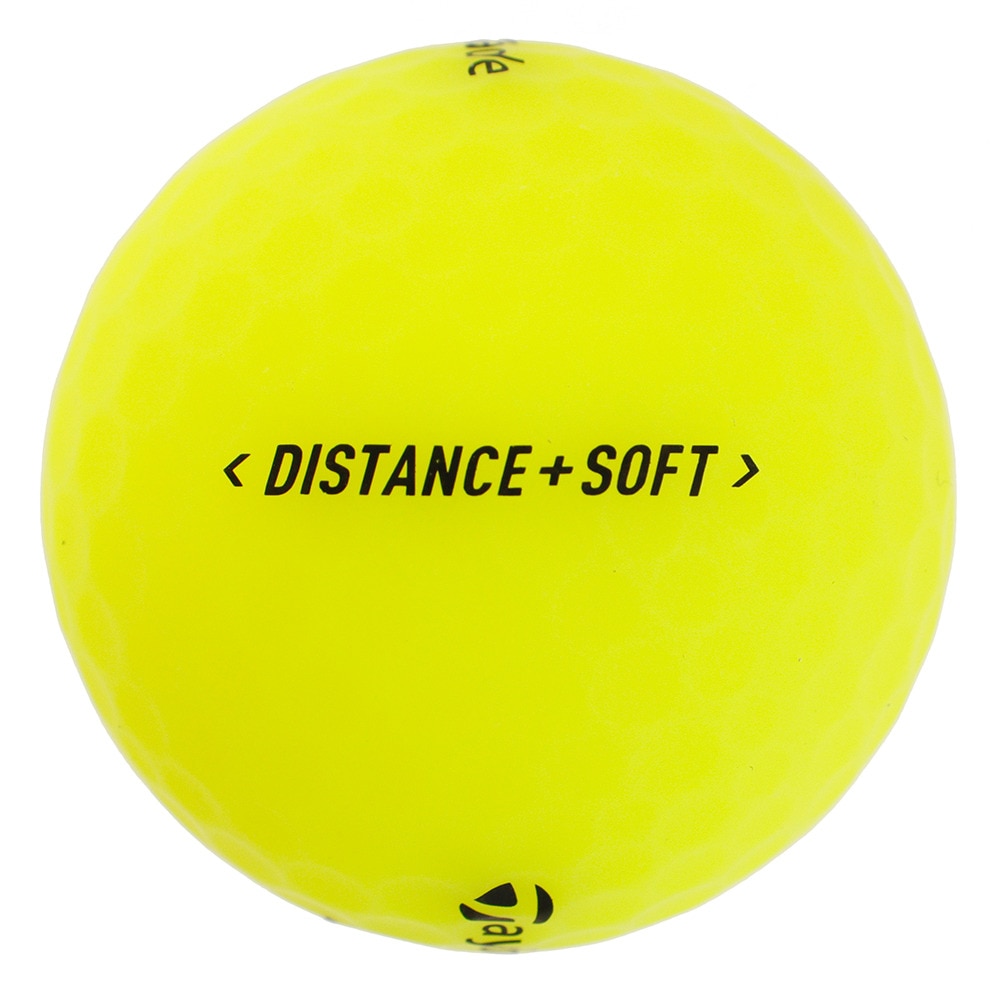 ゴルフボール ディスタンス+ ソフト マルチカラー ボール 1個 YEL
