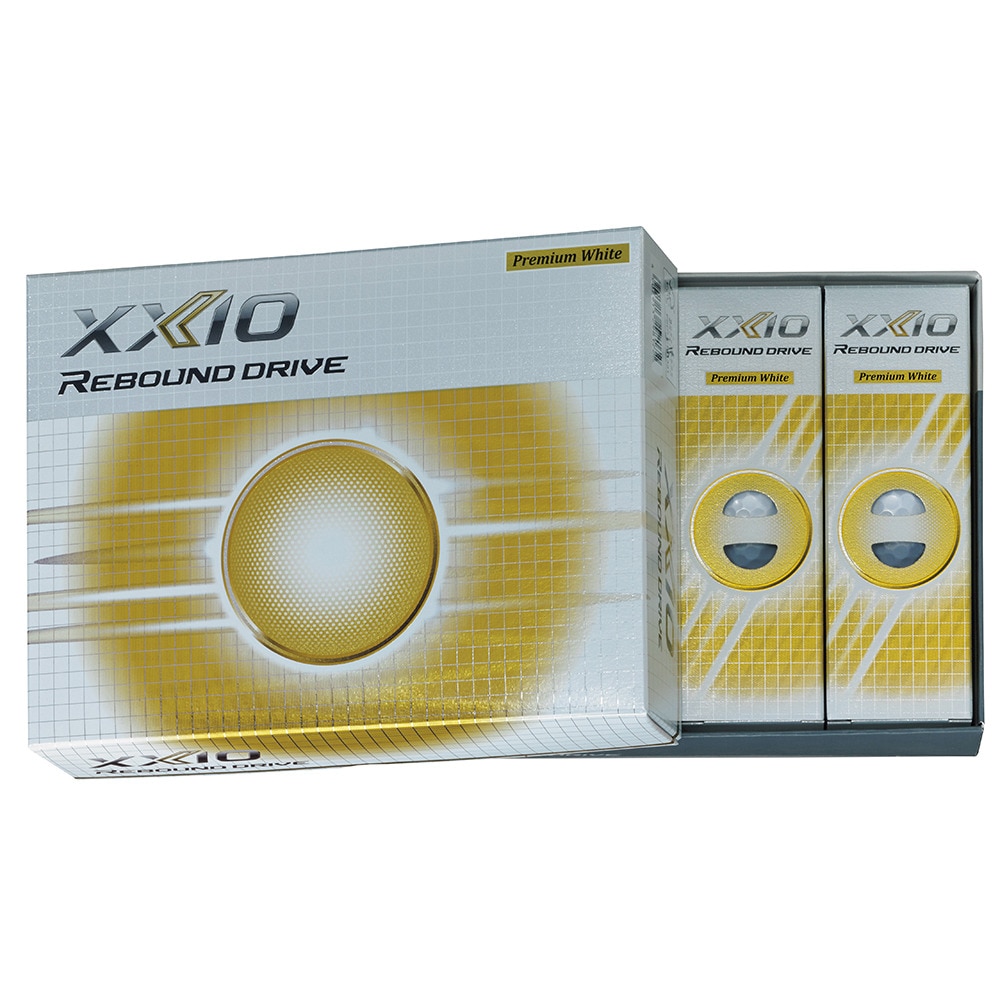 ゼクシオ（XXIO）（メンズ）ゴルフボール ダース リバウンド ドライブ ボール 12個入 XN RD PWH 12ケ