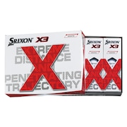 スリクソン（SRIXON）（メンズ）ゴルフボール ダース X3 ボール 12個入 SN X3 WH 12ケ 22