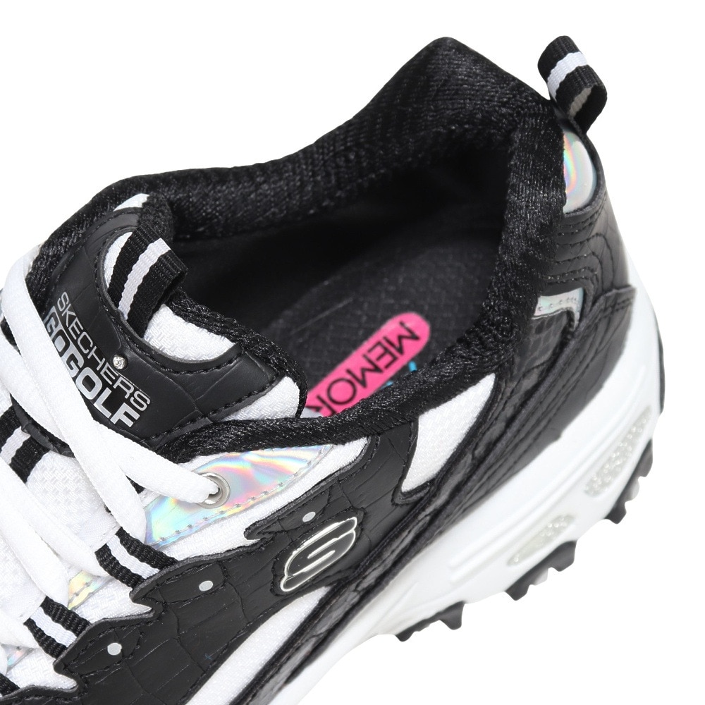 スケッチャーズ（SKECHERS）（レディース）ゴルフシューズ DLITES 123998-BKW