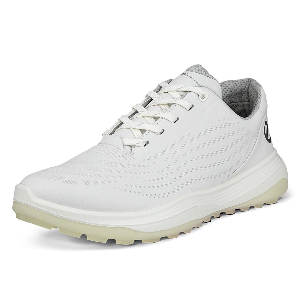 260番 超美品 ECCO ゴルフシューズ 白 36 23.0cmスパイレス ecco