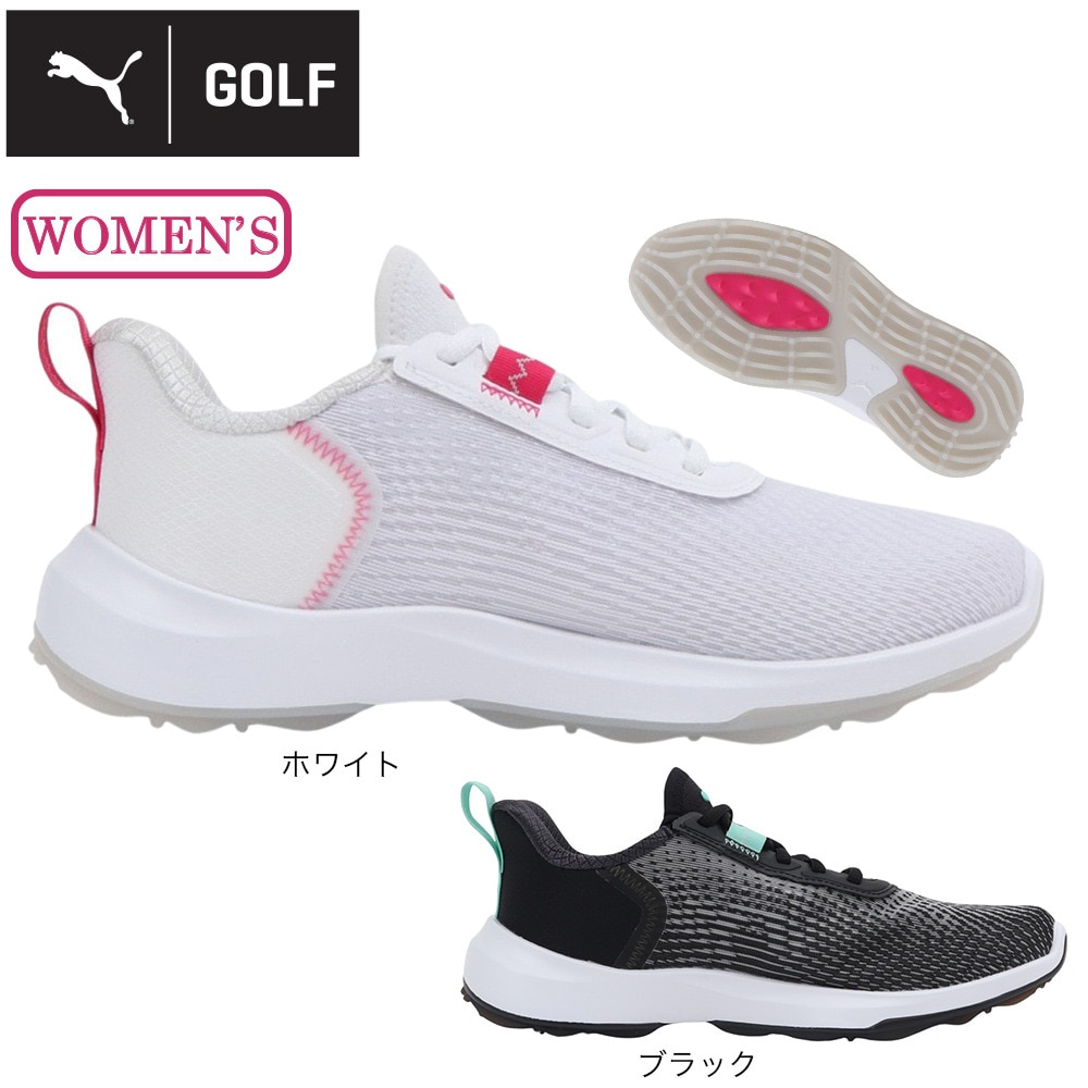 プーマ（PUMA）（レディース）ゴルフシューズ 2E フュージョンクラッシュ スポーツ 309735-01