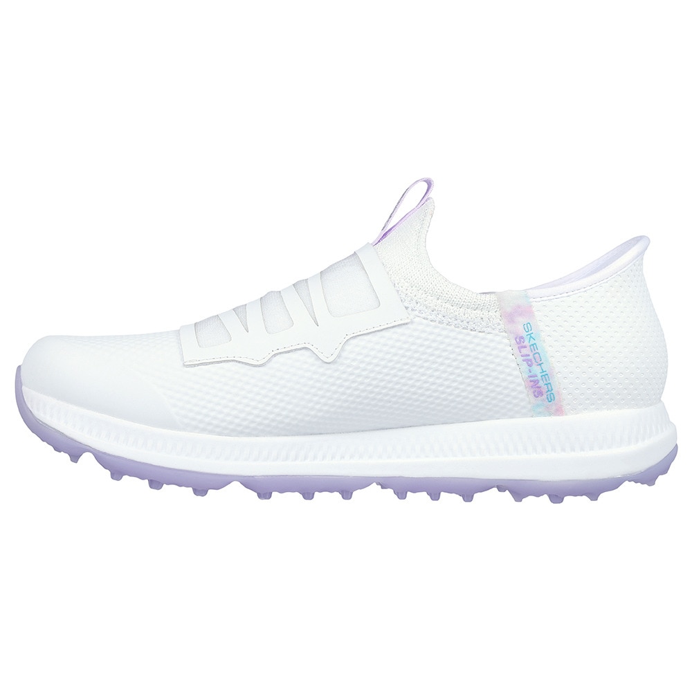 スケッチャーズ（SKECHERS）（レディース）GO GOLF ELITE5 SLIP-INS スパイクレス ゴルフシューズ 123062-WLV