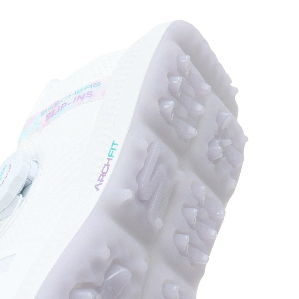 スケッチャーズ（SKECHERS）（レディース）ゴルフシューズ スリップインズ ゴー ゴルフ エリート GO GOLF ELITE5 SLIP-INS 123062-WLV