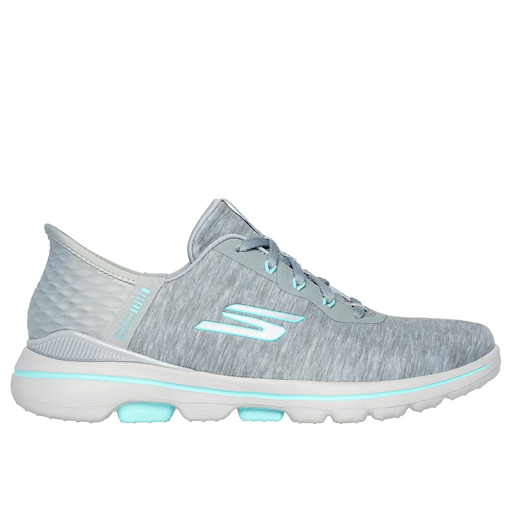 スケッチャーズ（SKECHERS）（レディース）ゴルフシューズ スリップインズ ゴー ゴルフ ウォーク GO GOLF WALK5 S-INS 123085-GYAQ