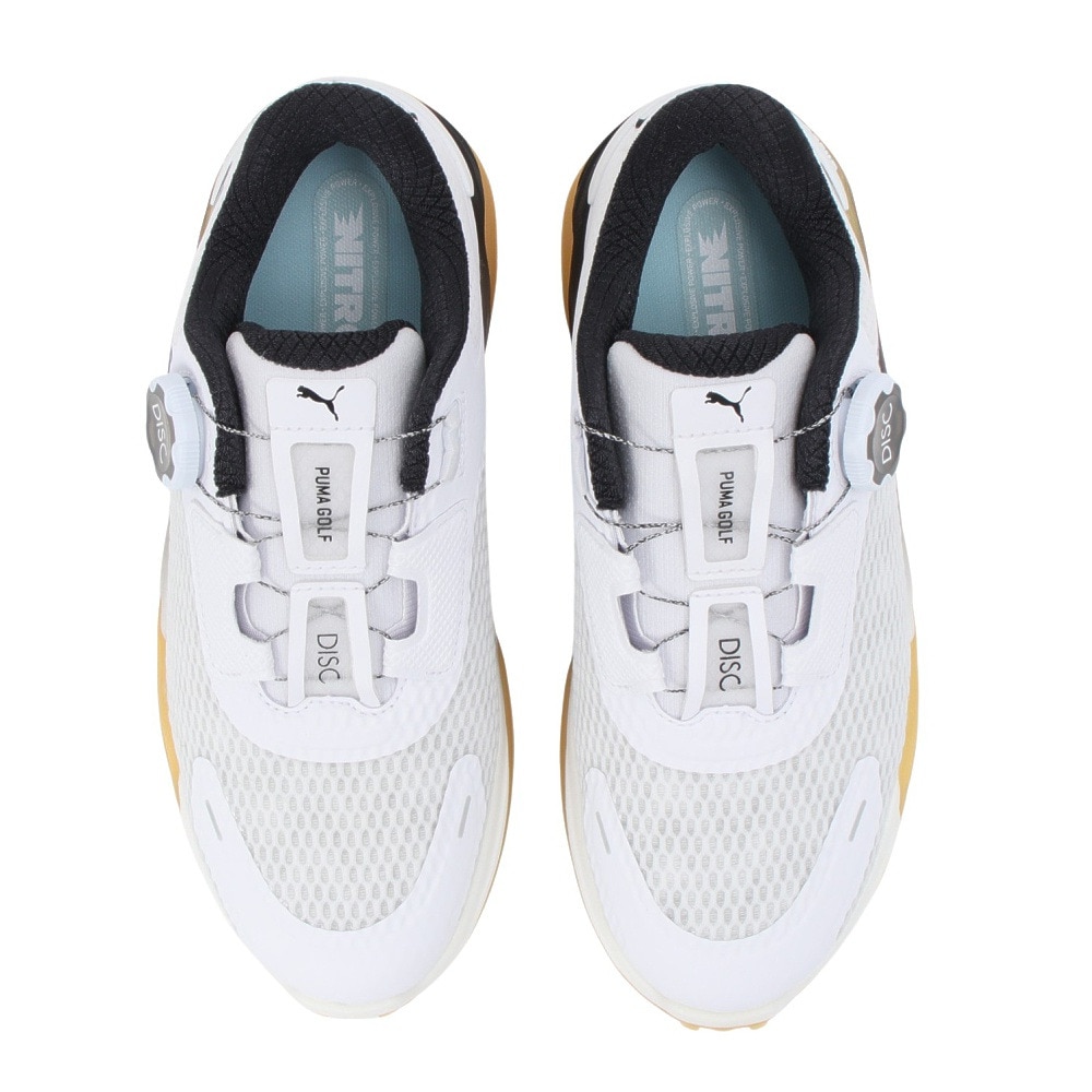 プーマ（PUMA）（レディース）ゴルフシューズ 3E シャドウキャットニトロ ディスク W ダイヤル式 スパイクレス 310833-04