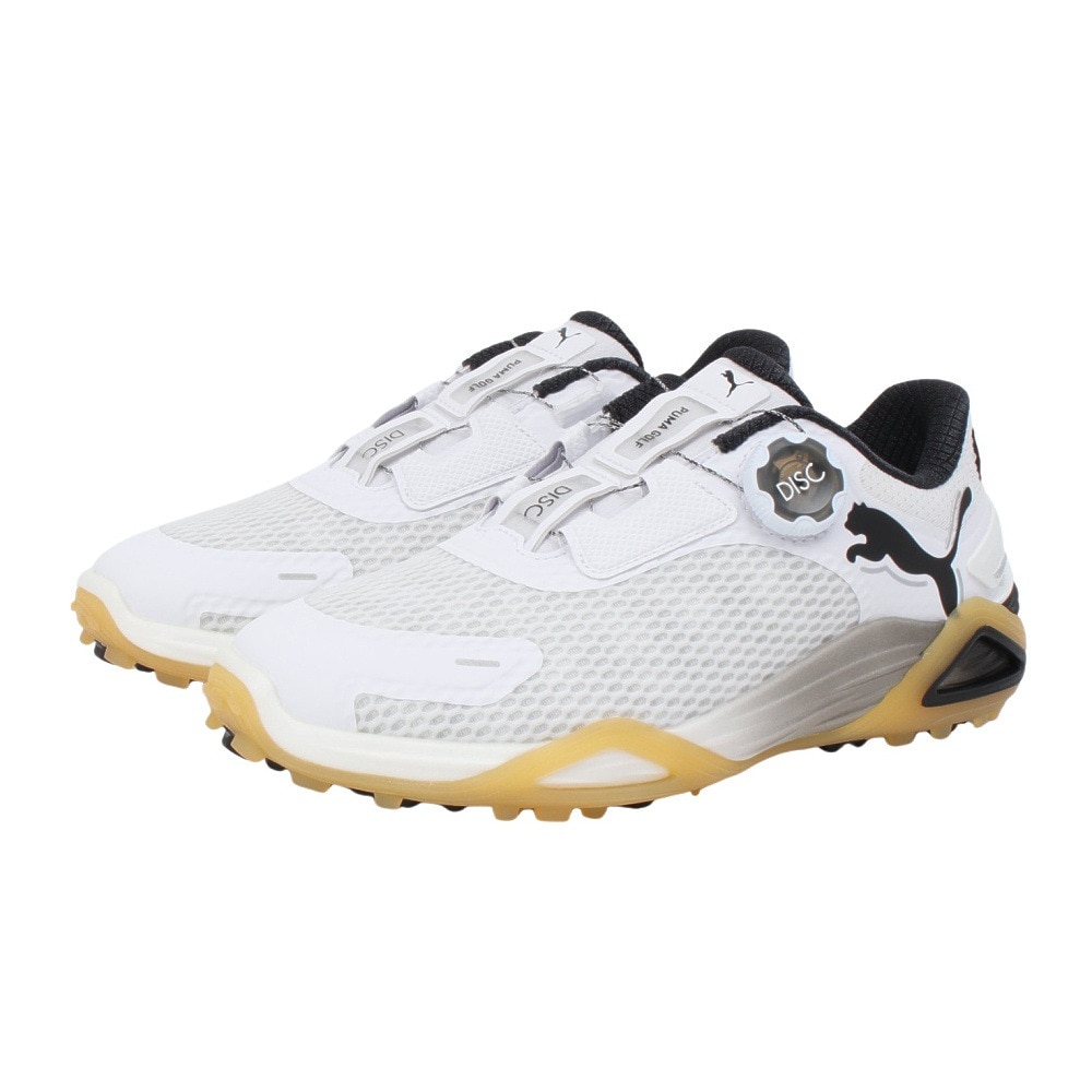 プーマ（PUMA）（レディース）ゴルフシューズ 3E シャドウキャットニトロ ディスク W ダイヤル式 スパイクレス 310833-04