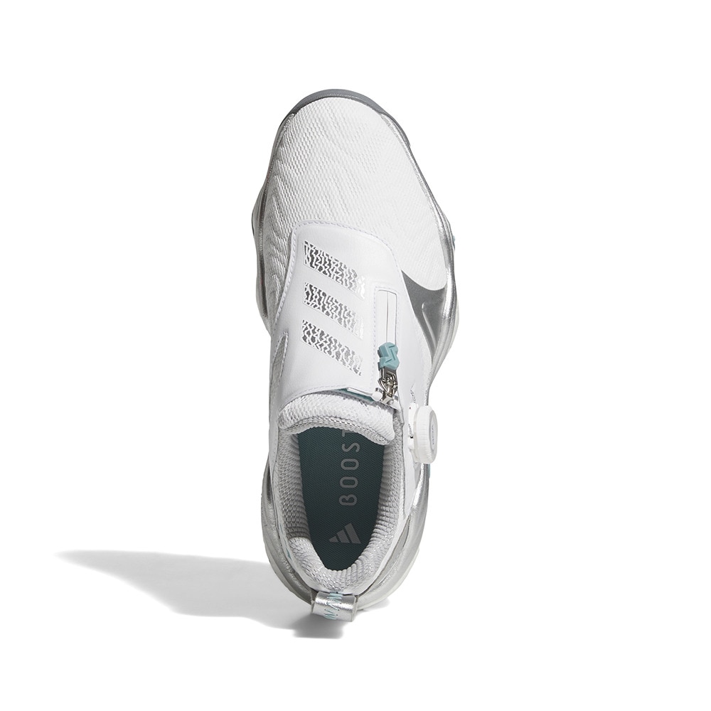 アディダス（adidas）（レディース）コードカオス ボア ゴルフシューズ JQ7753 W/SLV