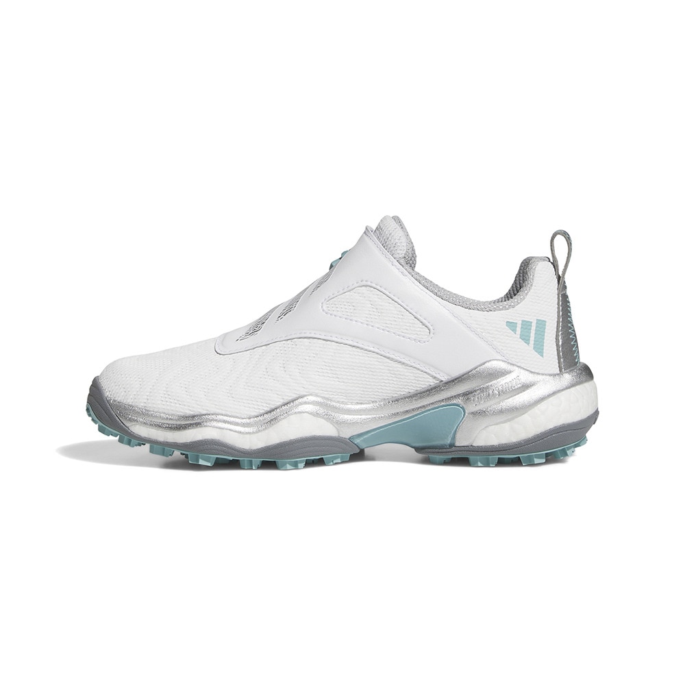 アディダス（adidas）（レディース）コードカオス ボア ゴルフシューズ JQ7753 W/SLV