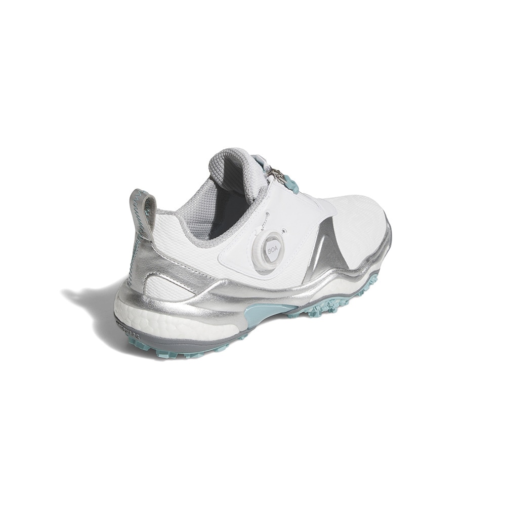 アディダス（adidas）（レディース）コードカオス ボア ゴルフシューズ JQ7753 W/SLV