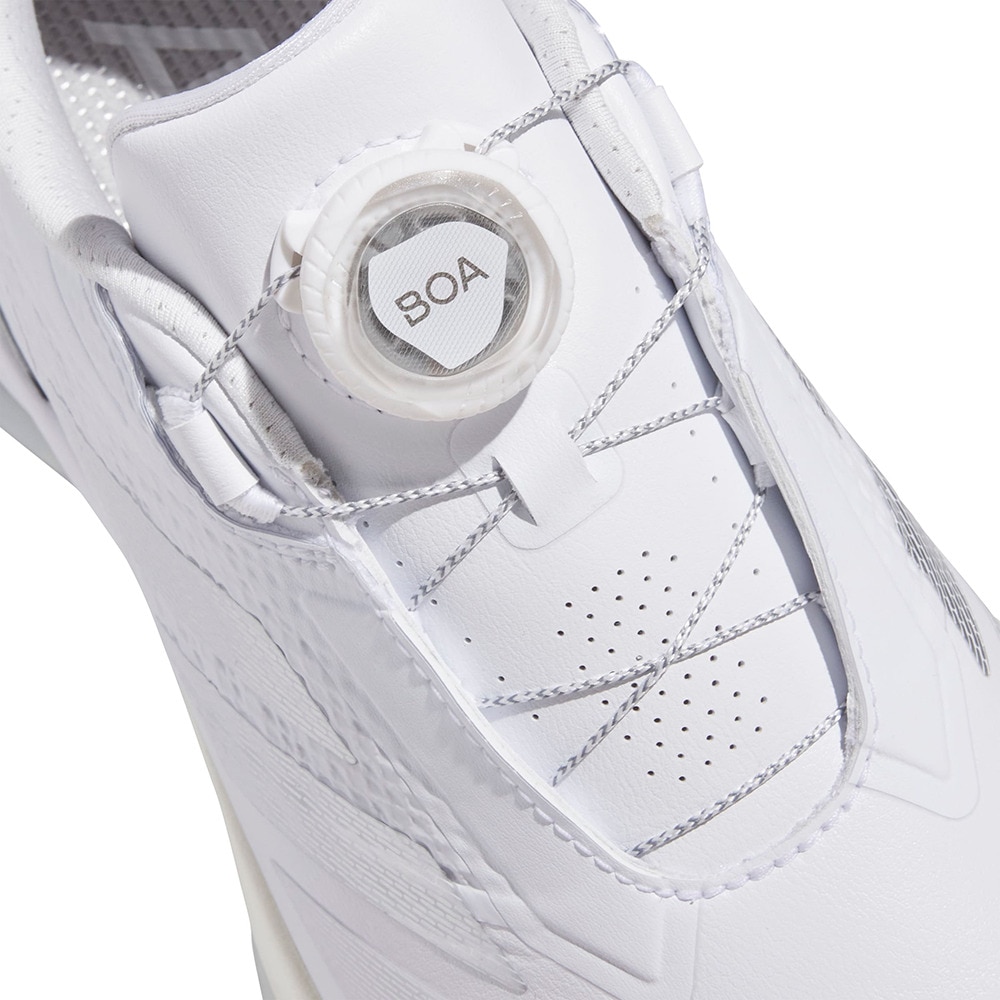 アディダス（adidas）（レディース）アディゼロ ZG ロー ボア ゴルフシューズ JS1764 W/SLV