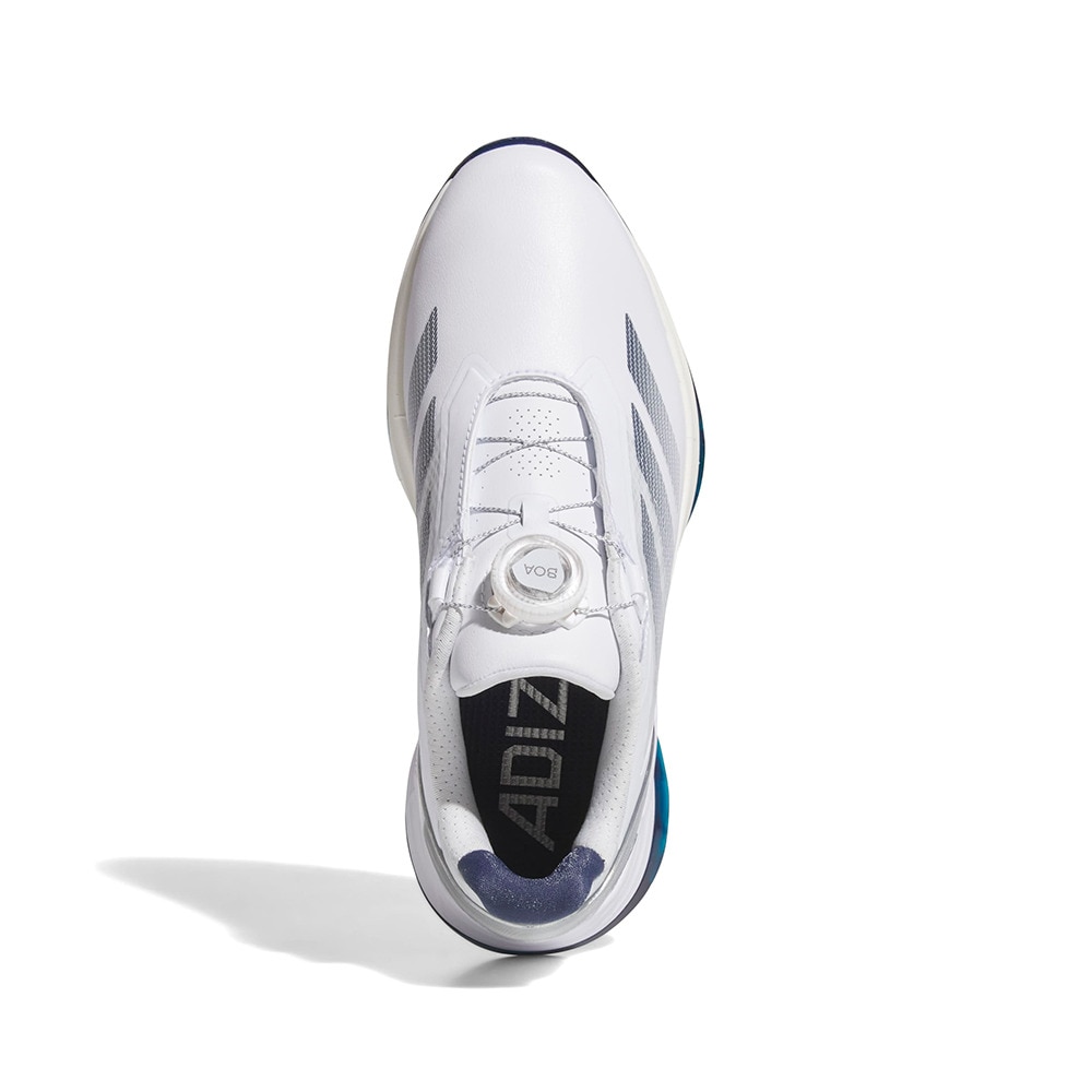 アディダス（adidas）（レディース）アディゼロ ZG ロー ボア ゴルフシューズ JS1765 W/NVY