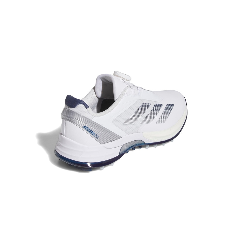 アディダス（adidas）（レディース）アディゼロ ZG ロー ボア ゴルフシューズ JS1765 W/NVY