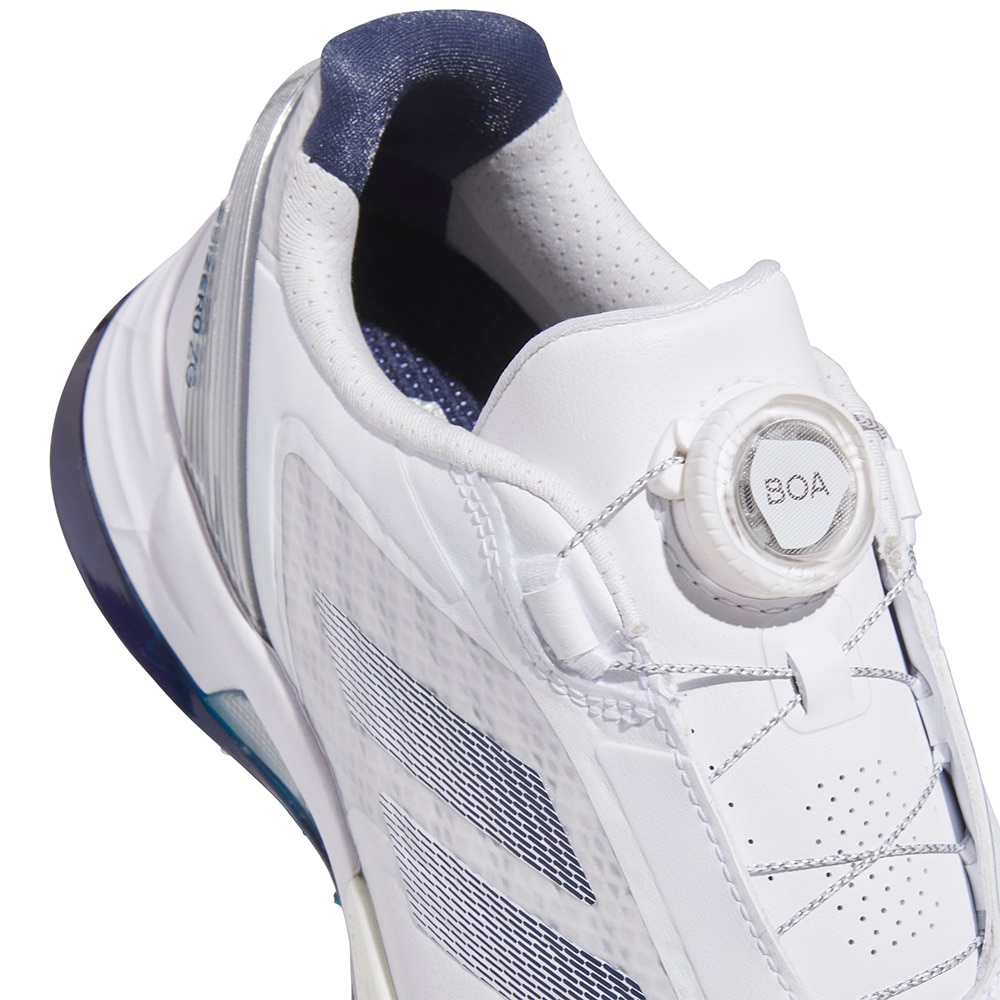 アディダス（adidas）（レディース）アディゼロ ZG ロー ボア ゴルフシューズ JS1765 W/NVY