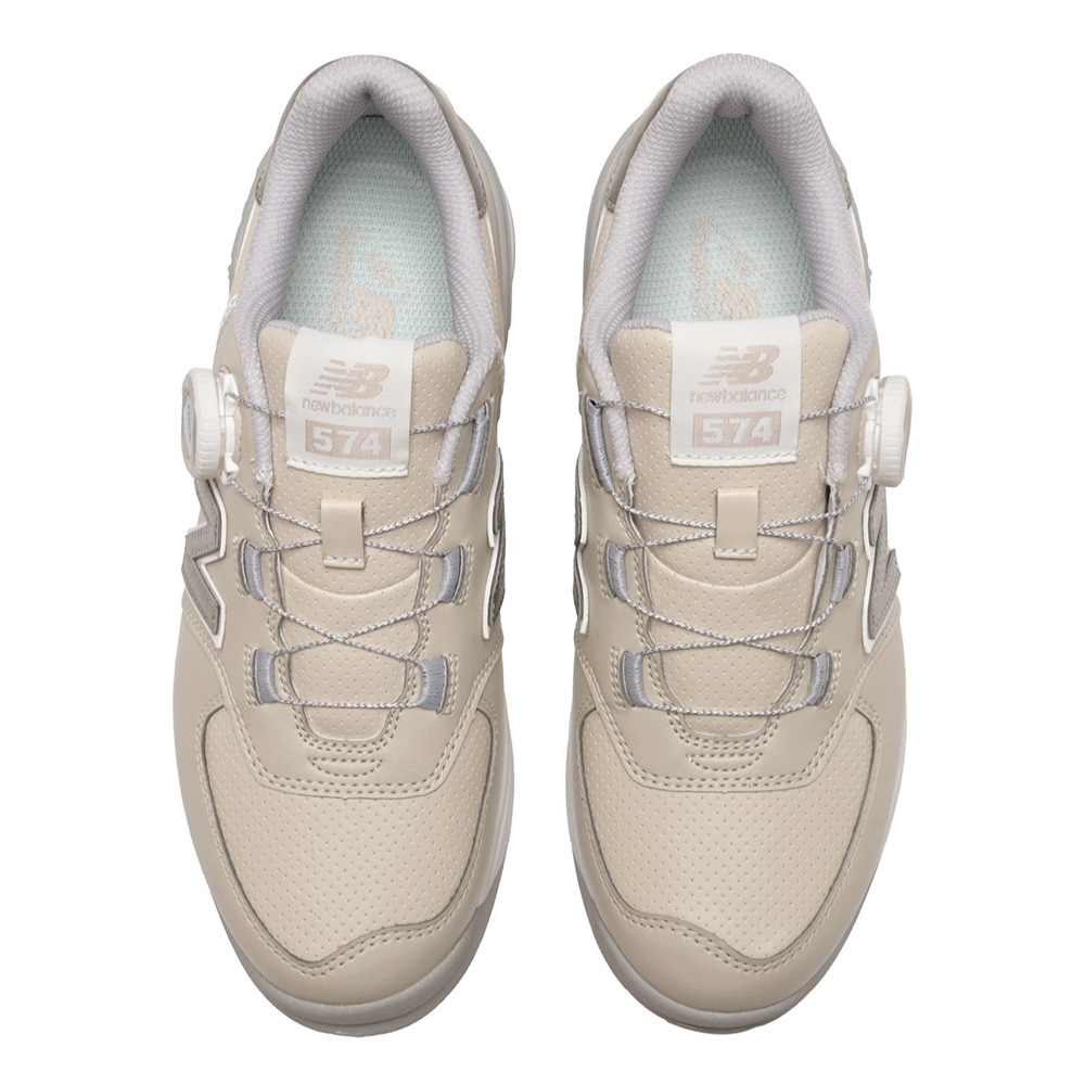 ニューバランス（new balance）（レディース）574 v4 SL BOA スパイクレス ゴルフシューズ WG574BB42E