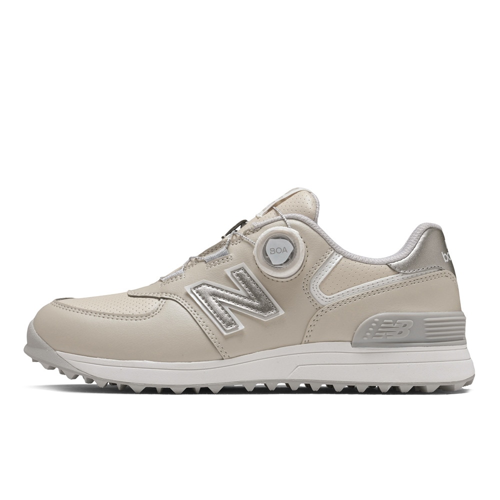 ニューバランス（new balance）（レディース）574 v4 SL BOA スパイクレス ゴルフシューズ WG574BB42E