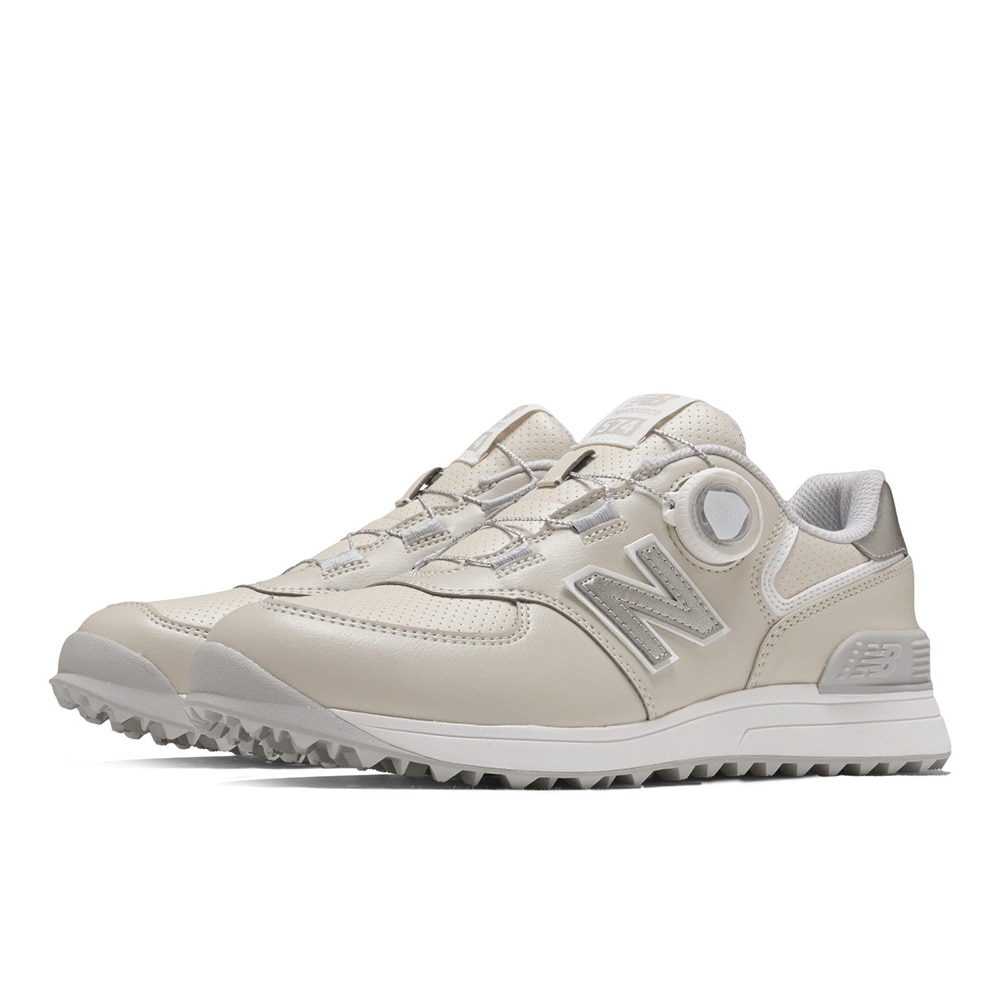 ニューバランス（new balance）（レディース）574 v4 SL BOA スパイクレス ゴルフシューズ WG574BB42E