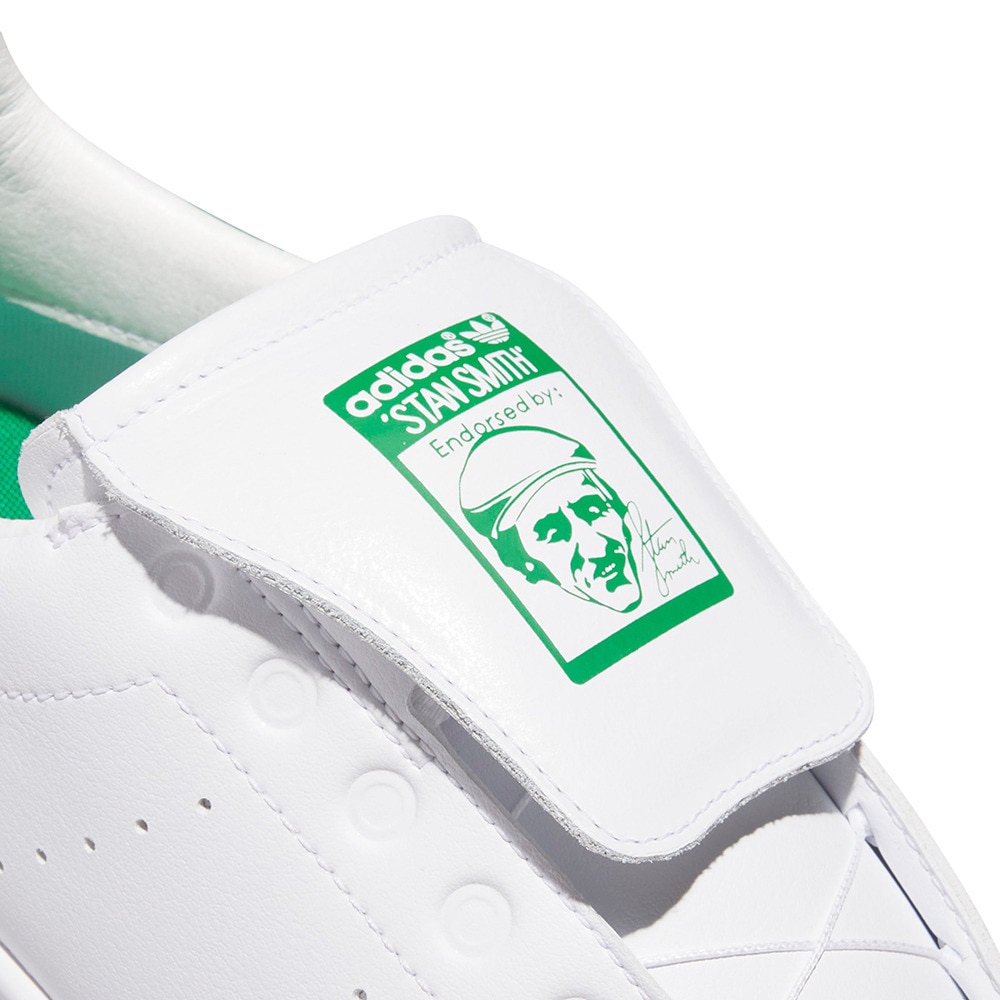 アディダス（adidas）（レディース）スタンスミス ボア ゴルフ シューズ JP5192 W/GRN