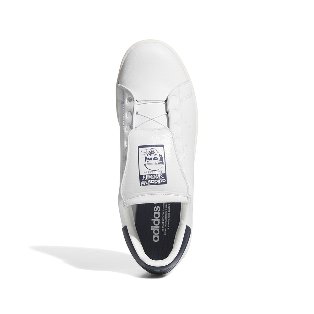 アディダス（adidas）（レディース）スタンスミス ボア ゴルフ シューズ JP5193 W/NVY