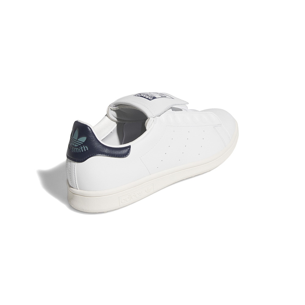 アディダス（adidas）（レディース）スタンスミス ボア ゴルフ シューズ JP5193 W/NVY