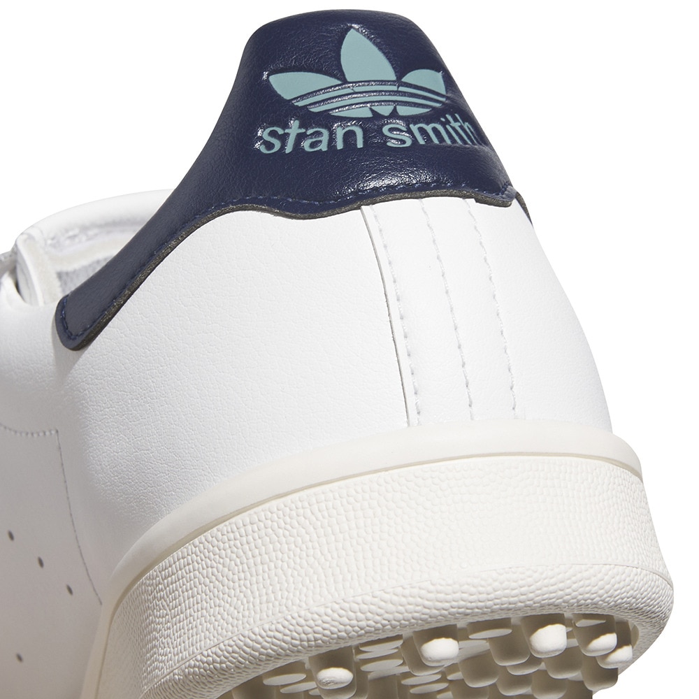 アディダス（adidas）（レディース）スタンスミス ボア ゴルフ シューズ JP5193 W/NVY