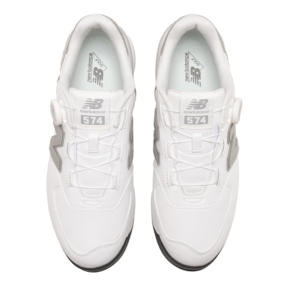 ニューバランス（new balance）（レディース）574 v4 SL BOA スパイクレス ゴルフシューズ UG574BC42E