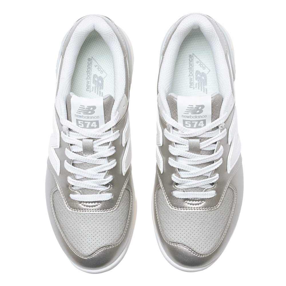 ニューバランス（new balance）（レディース）ゴルフシューズ スパイクレス 574 v4 SL WG574C42E