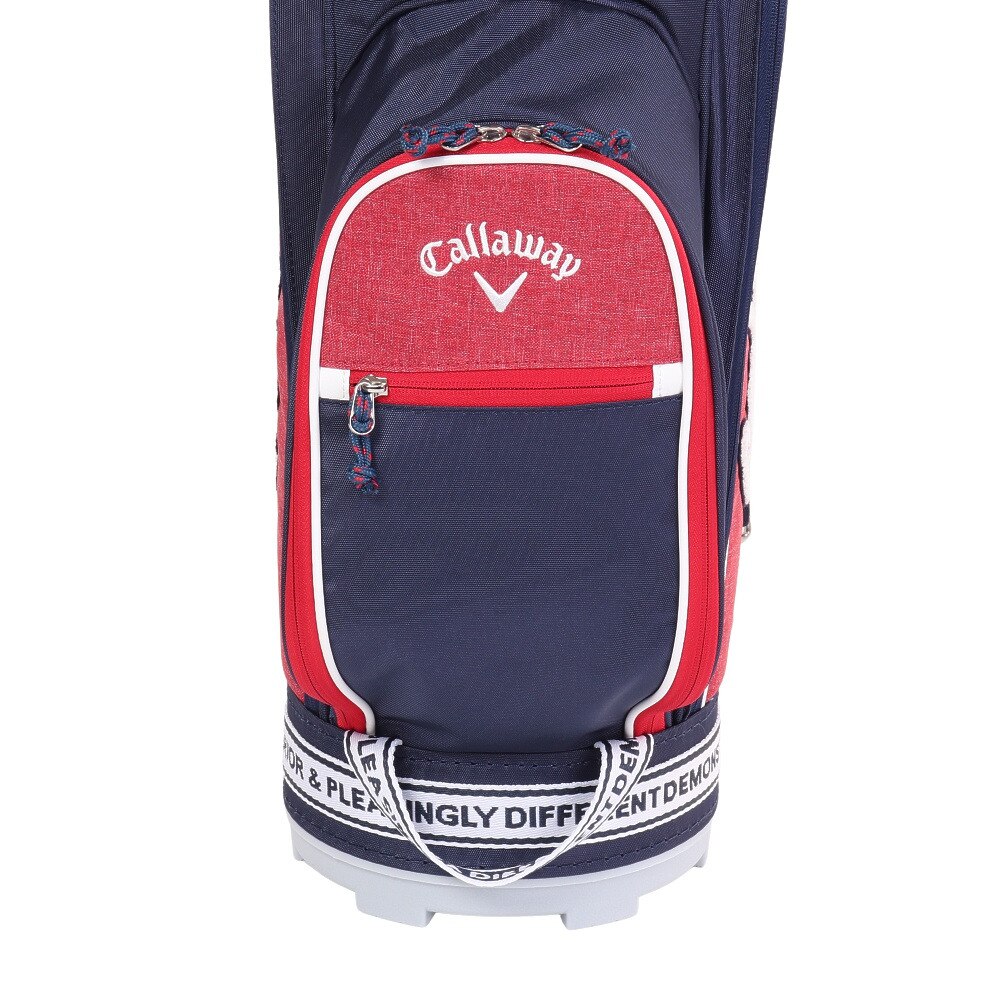 キャロウェイ(CALLAWAY)(レディース)ゴルフ キャディバッグ カート式 8.5型 5分割 SPL FW 21 JM 5121211 CRT SPL W NV FW21