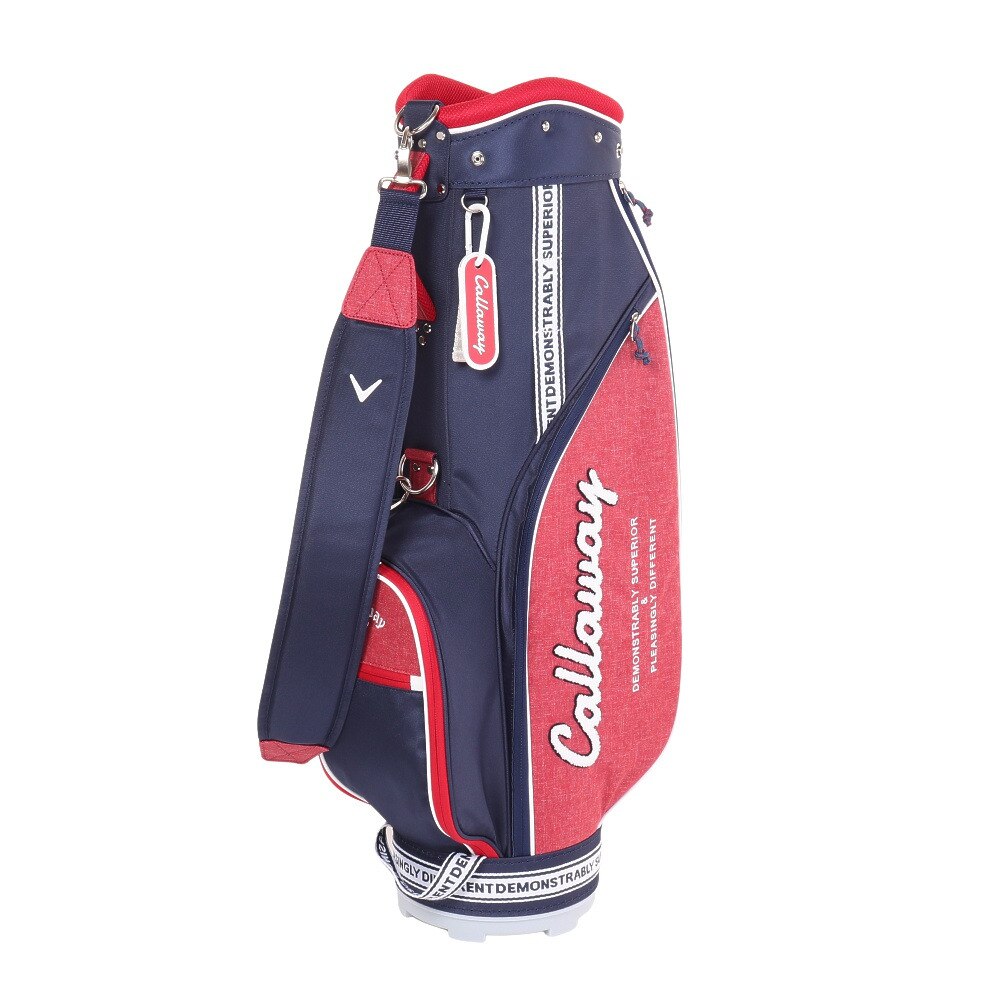 キャロウェイ(CALLAWAY)(レディース)ゴルフ キャディバッグ カート式 8.5型 5分割 SPL FW 21 JM 5121211 CRT SPL W NV FW21
