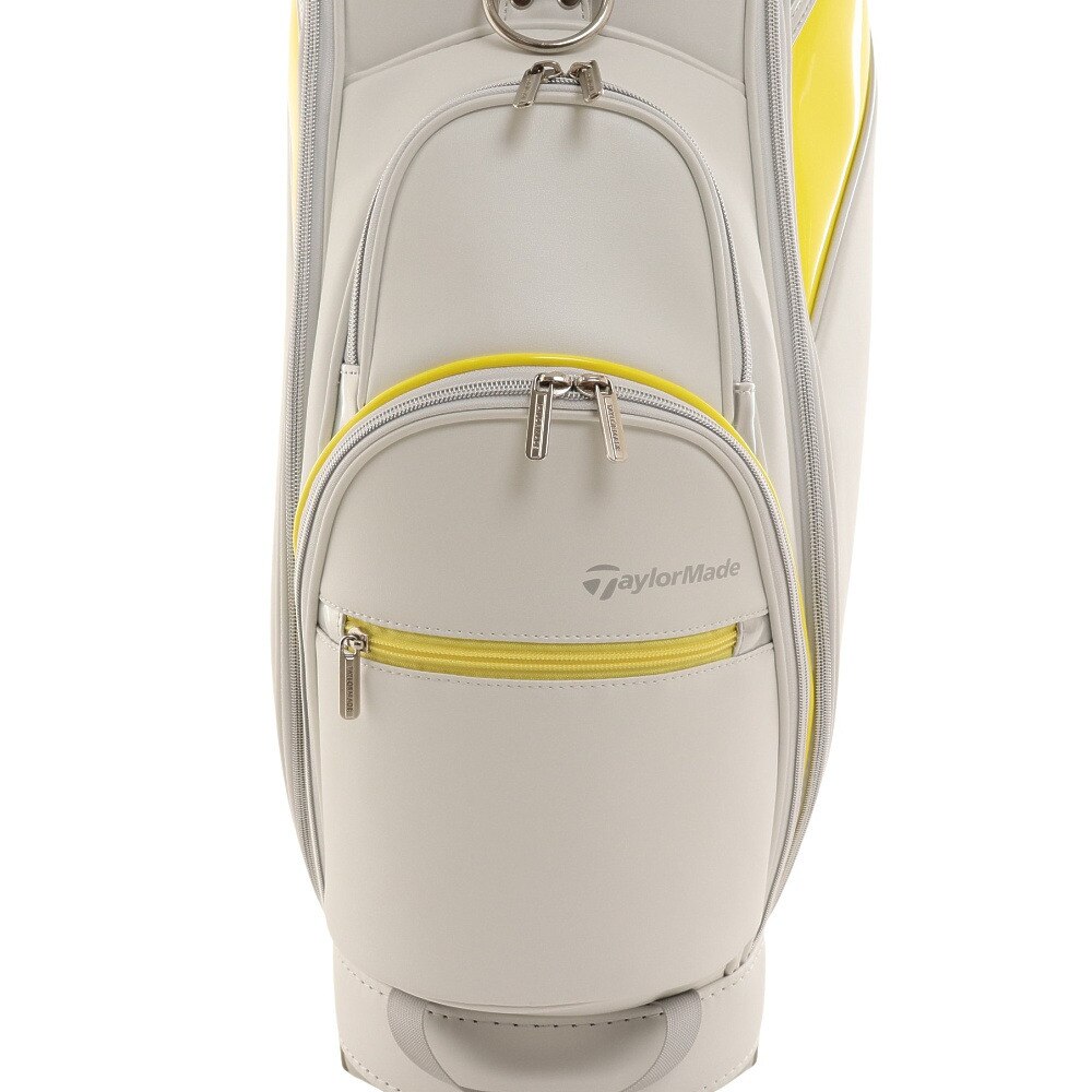 テーラーメイド（TAYLORMADE）（レディース）ゴルフ キャディバッグ カート式 8.5型 5分割 軽量 メタルT TD297-N92967