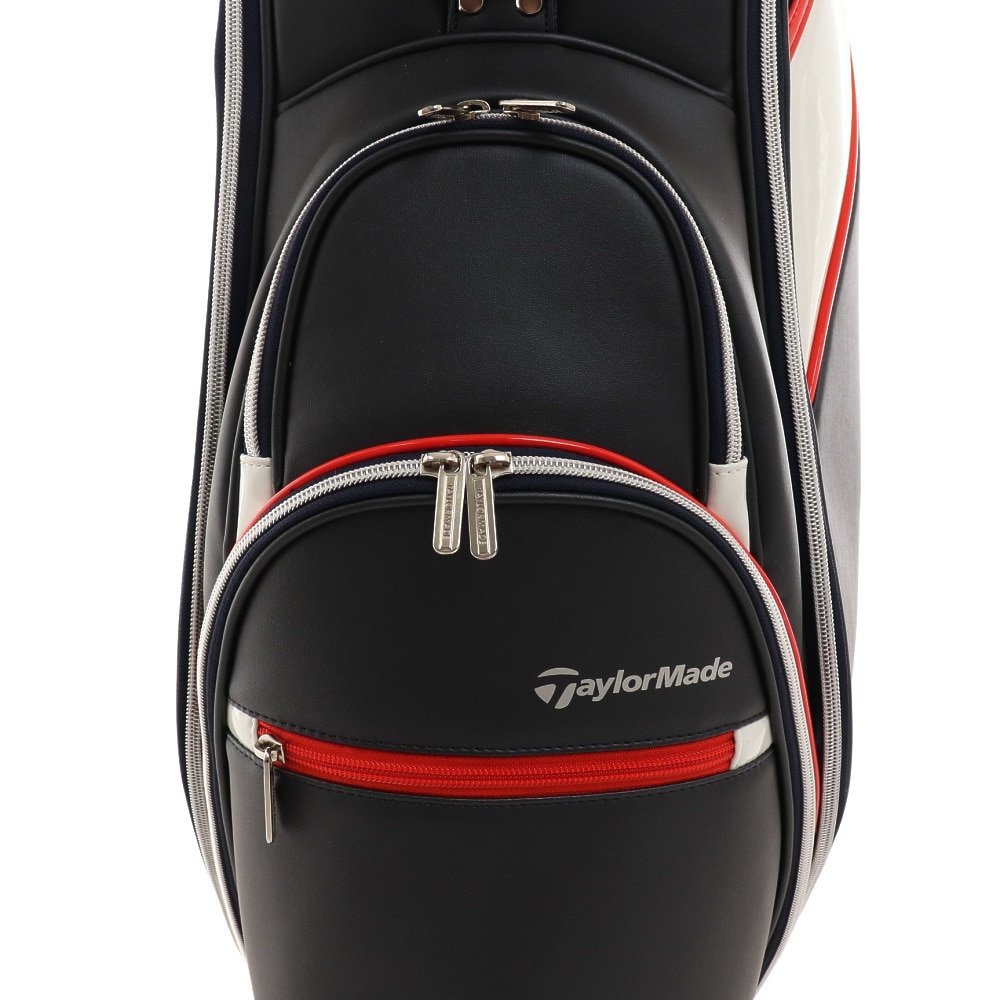 テーラーメイド（TAYLORMADE）（レディース）ゴルフ キャディバッグ カート式 8.5型 5分割 軽量 メタルT TD297-N92968